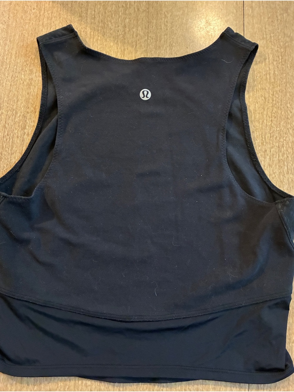 lululemon black Cropped Tank, size 4